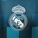 Camisa Real Madrid III Retrô 2017/2018 Manga Longa - Azul - Adidas