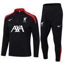 Conjunto Agasalho de Treino Liverpool 2024/25 - Preto