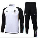 Conjunto Agasalho Real Madrid treino 2023/24 - branco