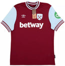 Camisa Umbro West Ham I 2024/25 - Vinho