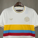 Camisa Adidas Colômbia Third Especial 100 Anos 2024 - Branco