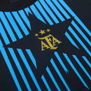 Camisa Adidas Argentina Pré Jogo 2024/25 - Preto